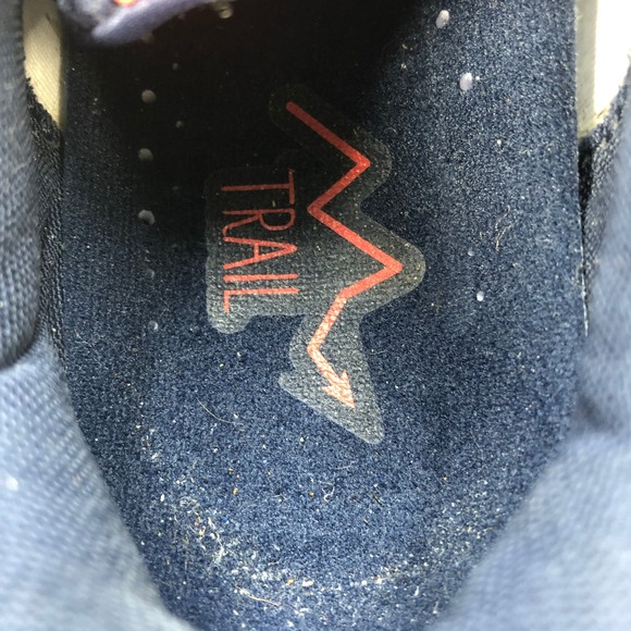 Brooks Cascadia 17 GTX Trail Running Shoes Waterproof Blue Orange Womens 7 B - Picture 7 of 8